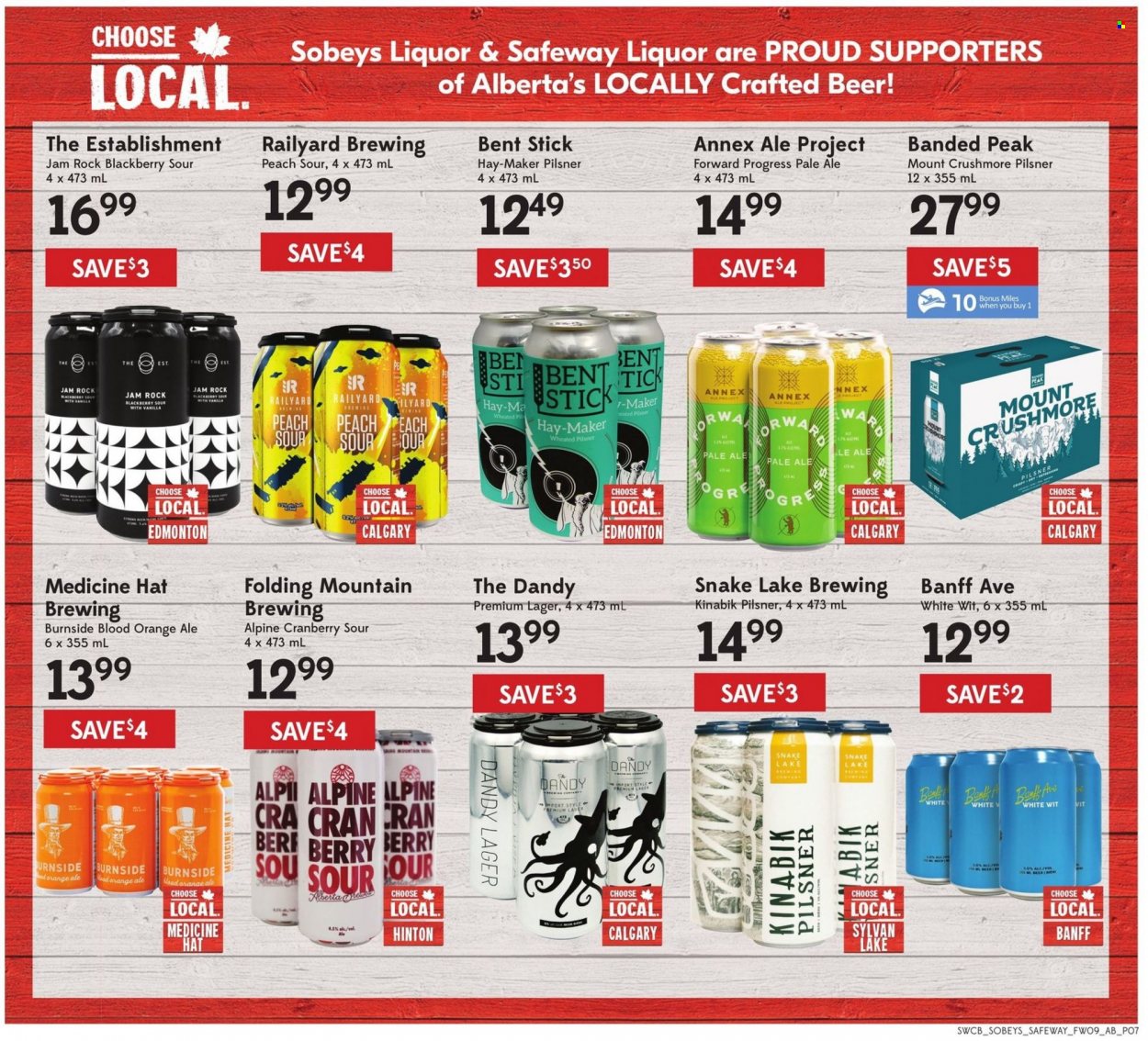 Sobeys Liquor flyer - June 30, 2022 - July 06, 2022. Page 7