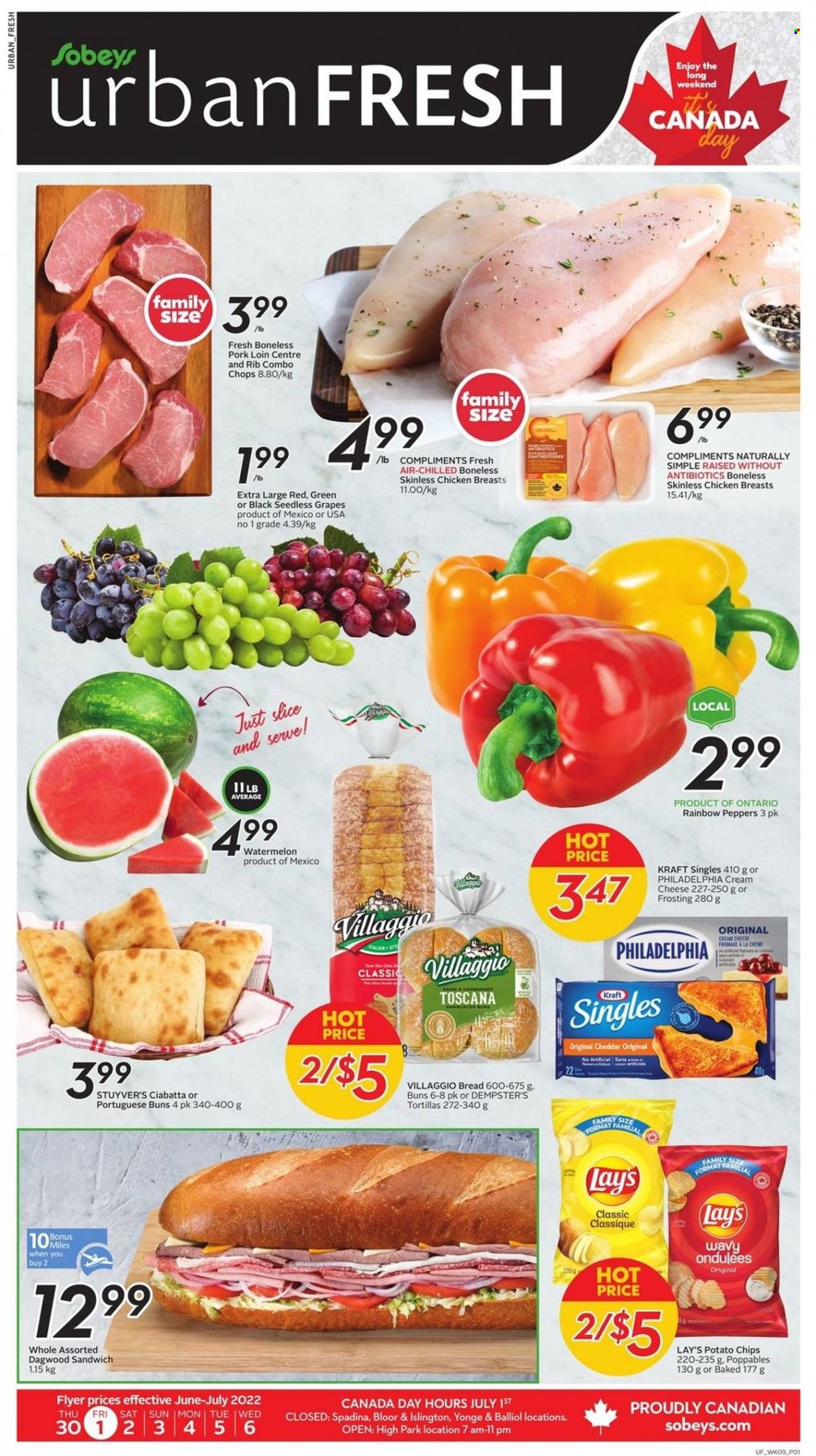 Sobeys Urban Fresh flyer - June 30, 2022 - July 06, 2022. Page 1