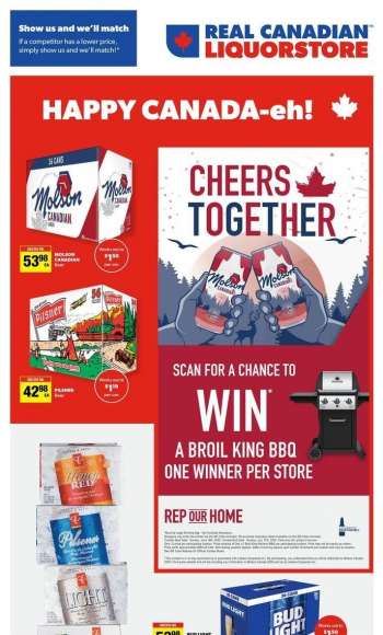 Real Canadian Liquorstore Flyer - June 29, 2022 - July 03, 2022.