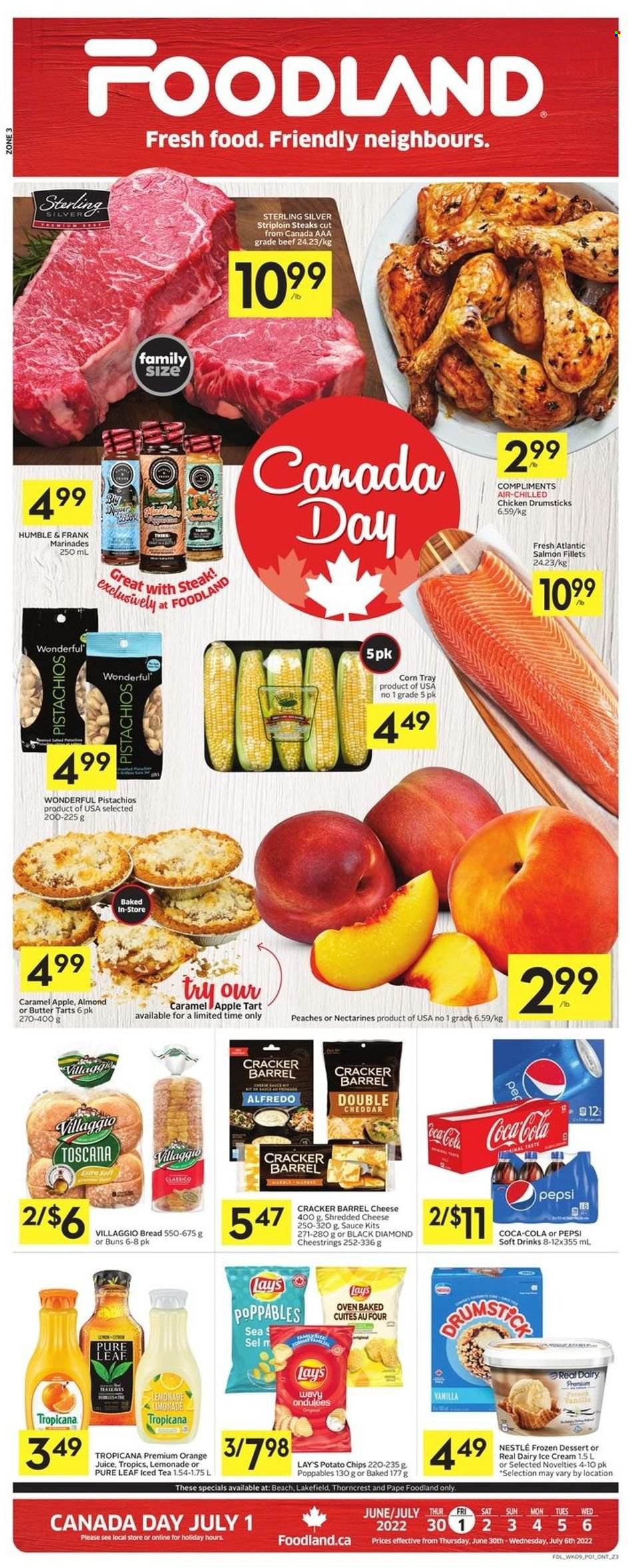 Foodland flyer - June 30, 2022 - July 06, 2022. Page 1