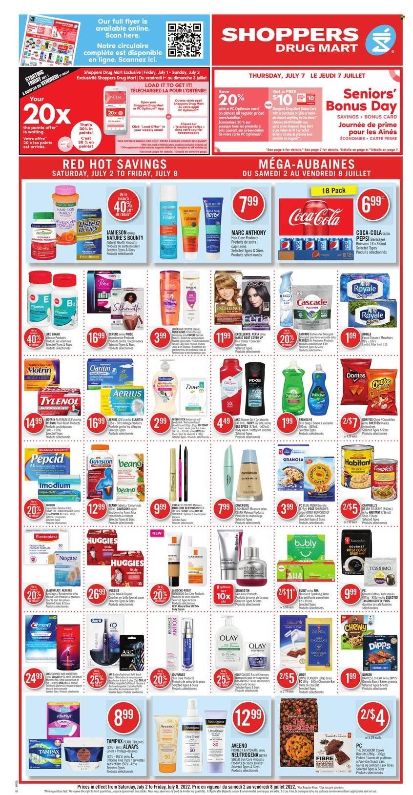 Shoppers Drug Mart flyer - July 02, 2022 - July 08, 2022. Page 1