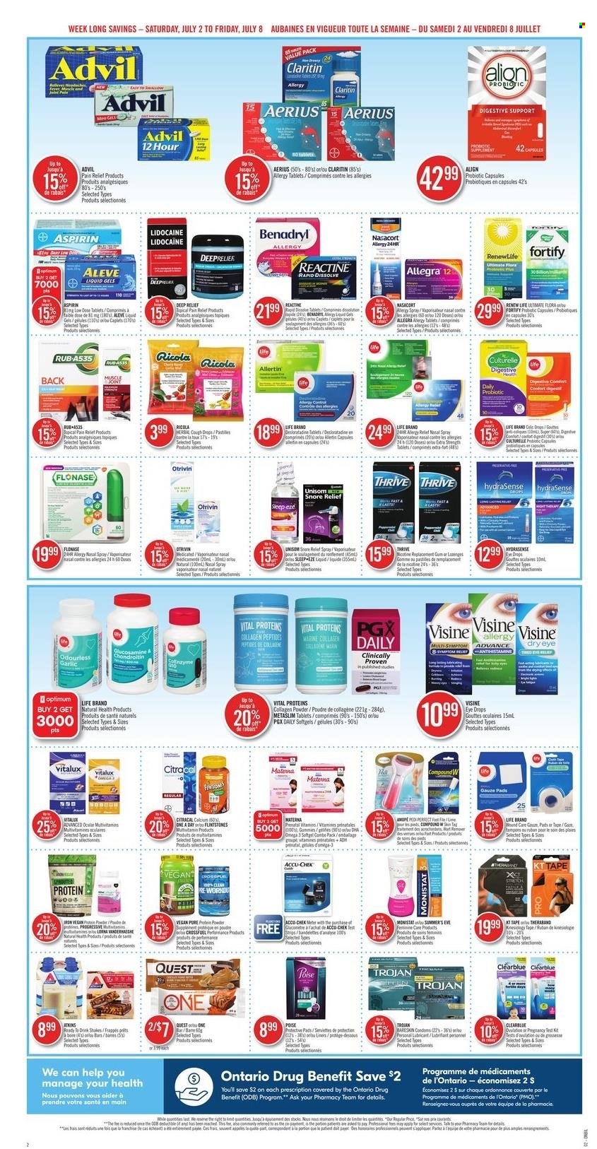 Shoppers Drug Mart flyer - July 02, 2022 - July 08, 2022. Page 2
