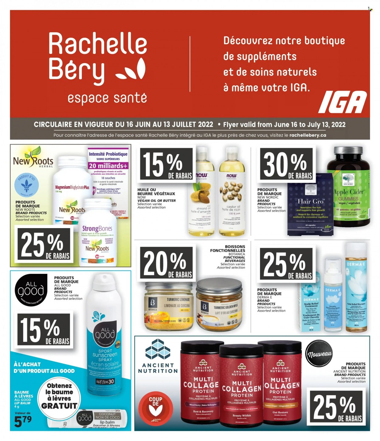 IGA flyer - July 07, 2022 - July 13, 2022. Page 14