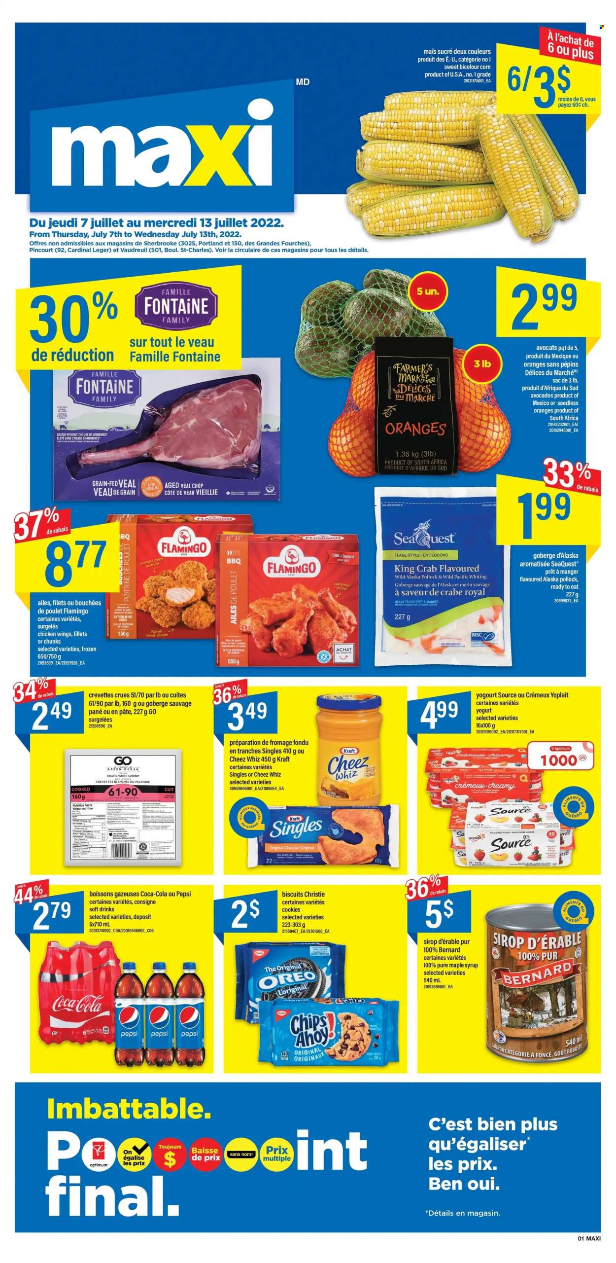 Maxi & Cie flyer - July 07, 2022 - July 13, 2022. Page 1