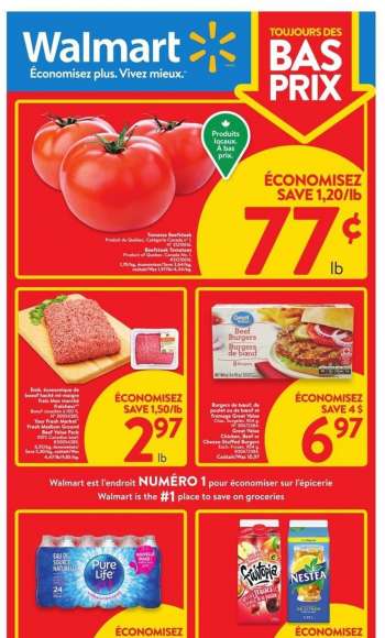 Walmart Flyer - July 07, 2022 - July 13, 2022.