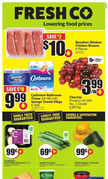 FreshCo. Flyer - July 07, 2022 - July 13, 2022.