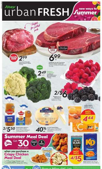 Sobeys Urban Fresh Flyer - July 07, 2022 - July 13, 2022.