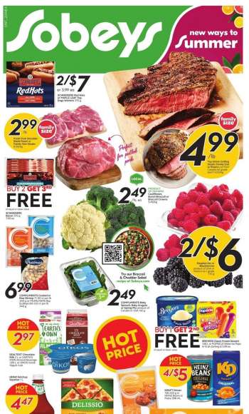 Sobeys Flyer - July 07, 2022 - July 13, 2022.