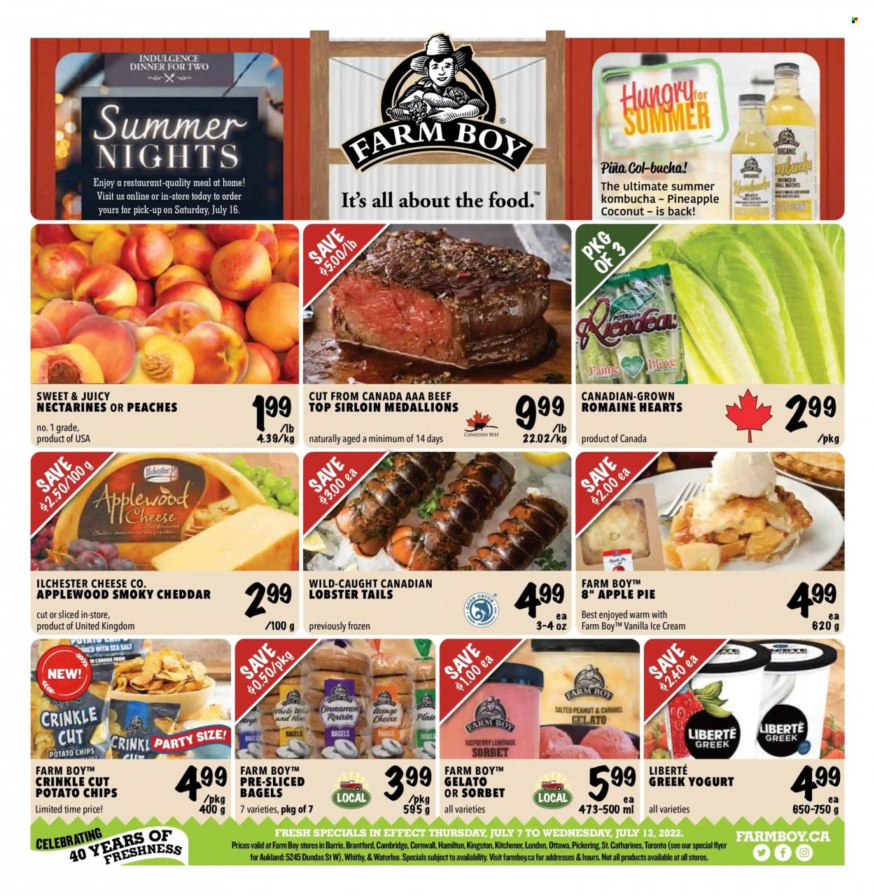 Farm Boy flyer - July 07, 2022 - July 13, 2022. Page 1