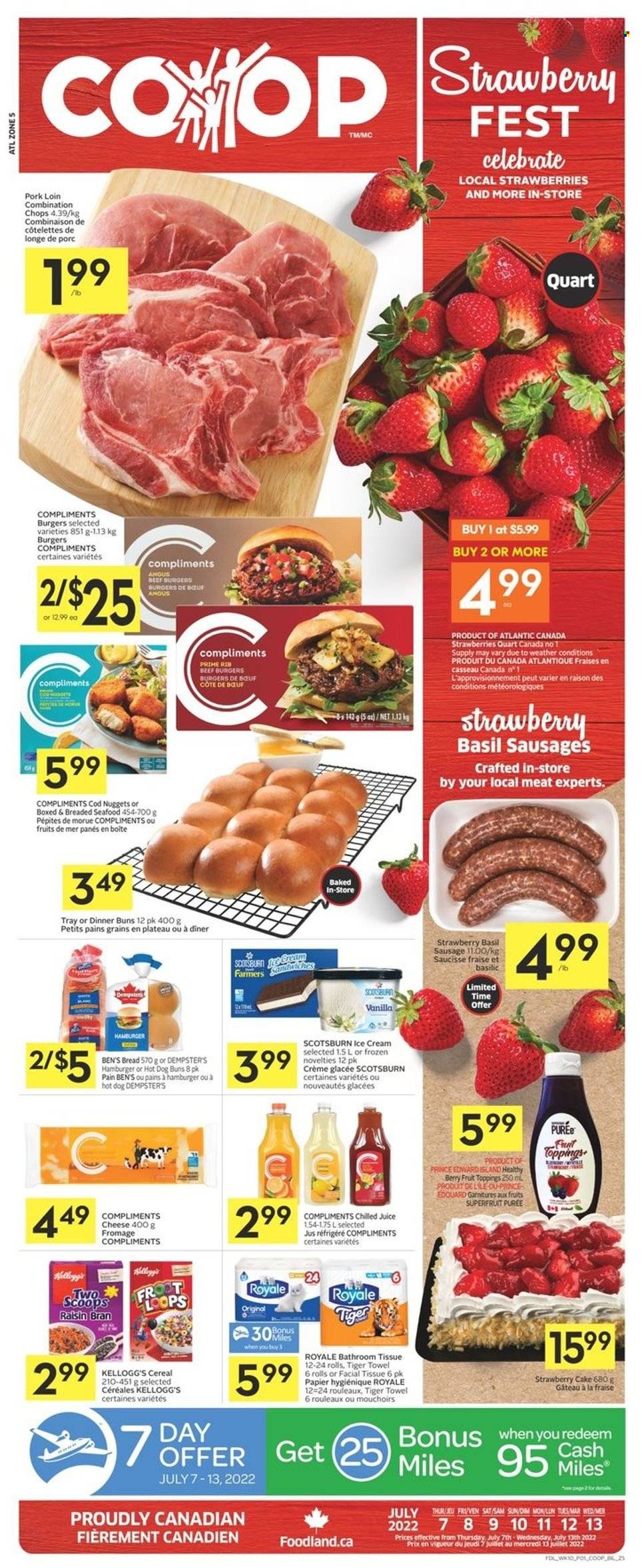 Co-op flyer - July 07, 2022 - July 13, 2022. Page 1