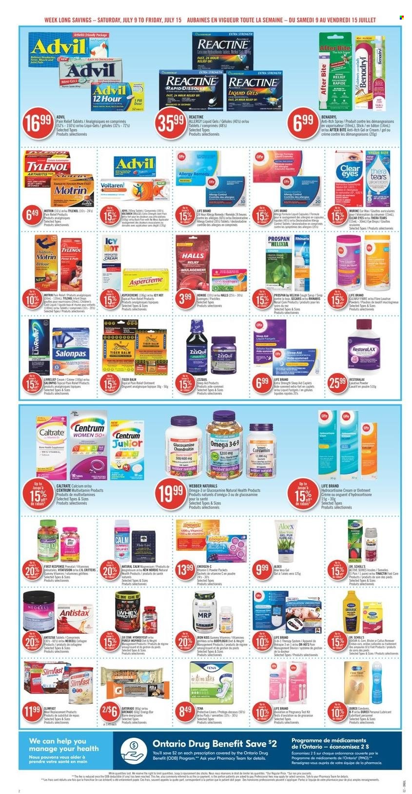 Shoppers Drug Mart flyer - July 09, 2022 - July 15, 2022. Page 2
