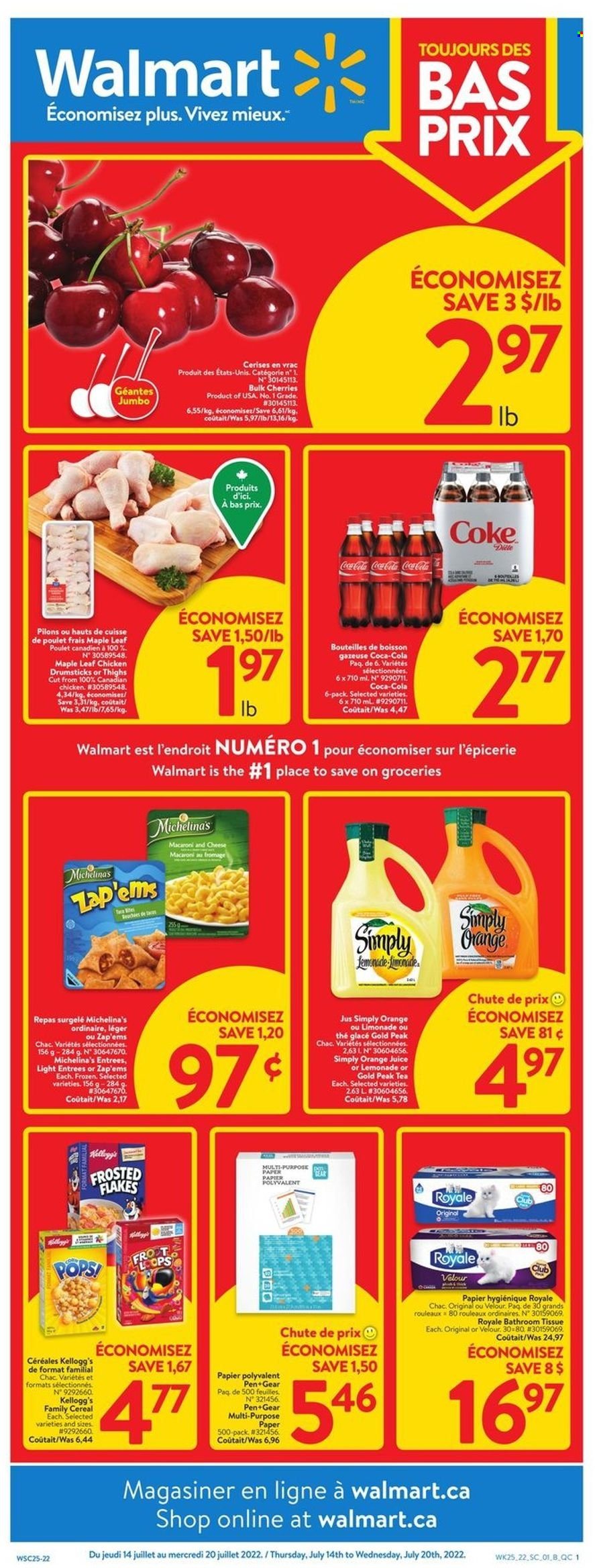 Walmart flyer - July 14, 2022 - July 20, 2022. Page 1