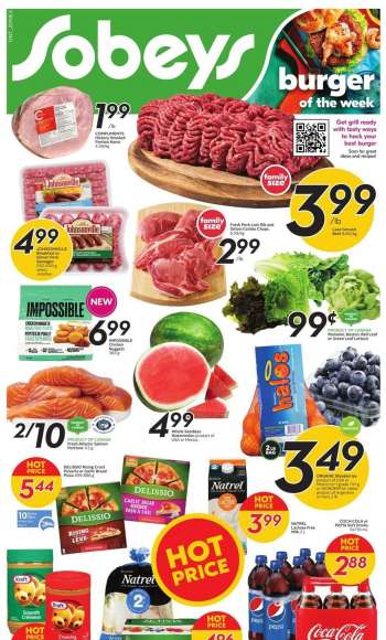 Sobeys Flyer - July 14, 2022 - July 20, 2022.