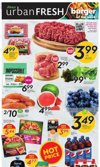 Circulaire Sobeys Urban Fresh - 14 Juillet 2022 - 20 Juillet 2022.