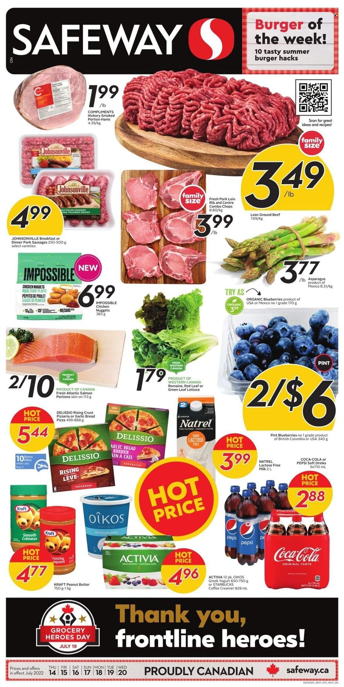 Safeway flyer - July 14, 2022 - July 20, 2022. Page 1