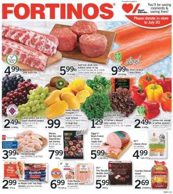 Fortinos Flyer - July 14, 2022 - July 20, 2022.