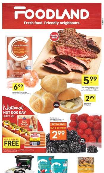 Foodland Flyer - July 14, 2022 - July 20, 2022.