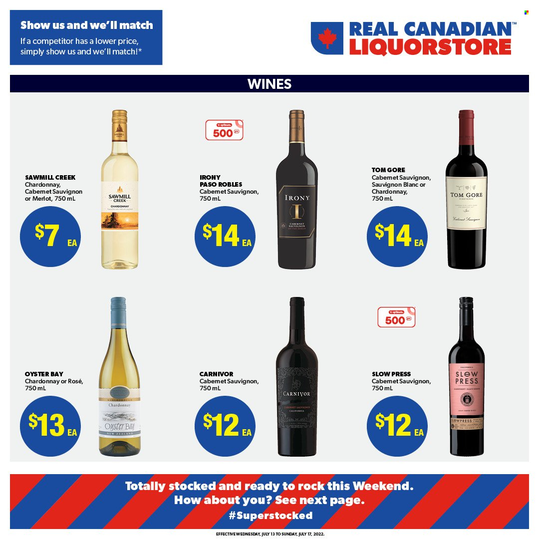 Real Canadian Liquorstore flyer - July 13, 2022 - July 17, 2022. Page 2