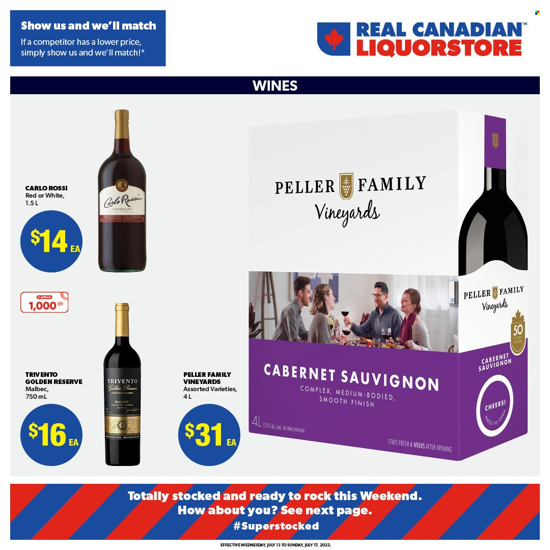 Real Canadian Liquorstore flyer - July 13, 2022 - July 17, 2022. Page 3