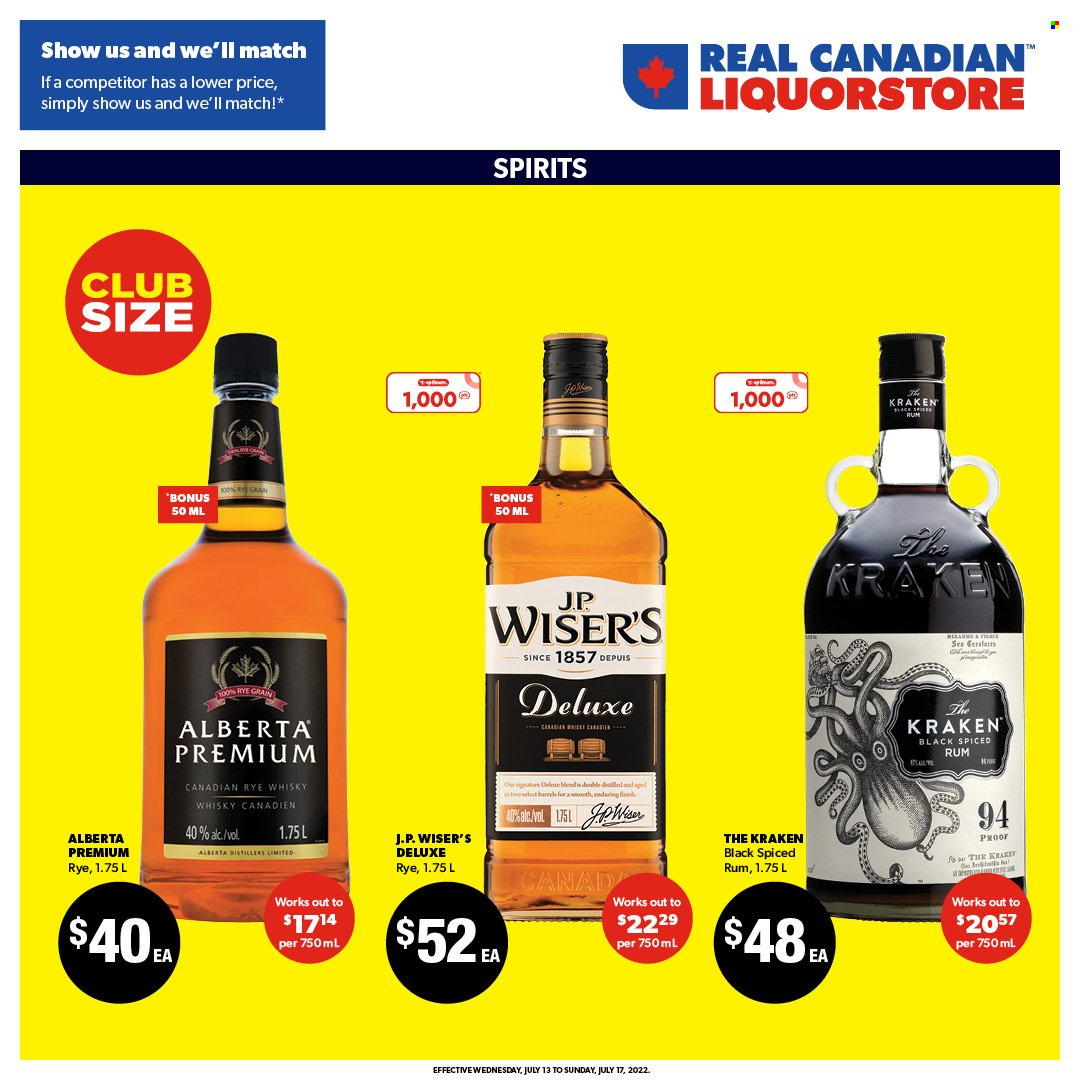 Real Canadian Liquorstore flyer - July 13, 2022 - July 17, 2022. Page 4