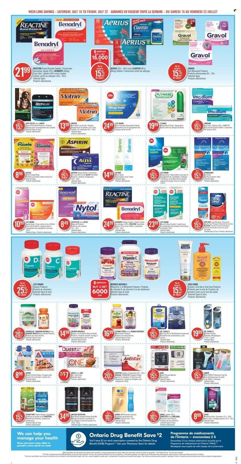 Shoppers Drug Mart flyer - July 16, 2022 - July 22, 2022. Page 2