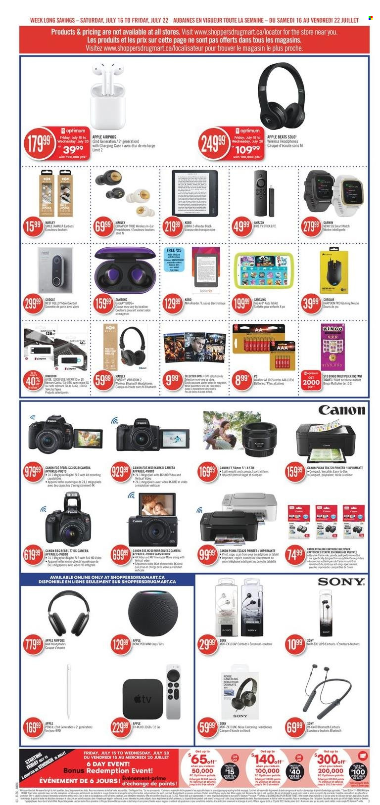 Shoppers Drug Mart flyer - July 16, 2022 - July 22, 2022. Page 4