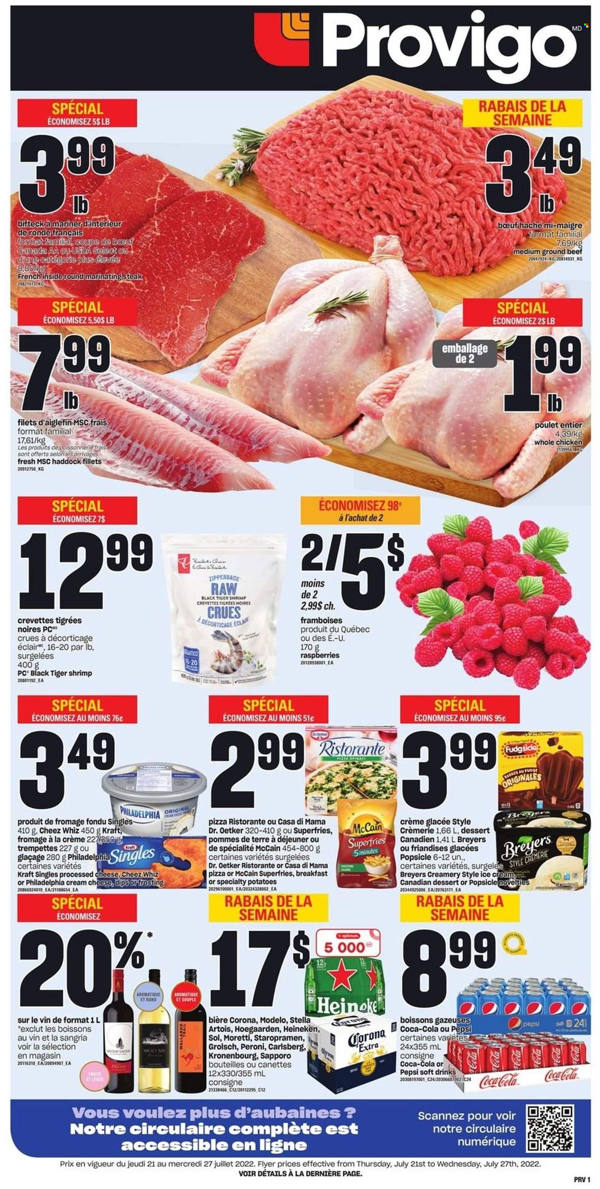 Circulaire Provigo - 21 Juillet 2022 - 27 Juillet 2022. Page 1