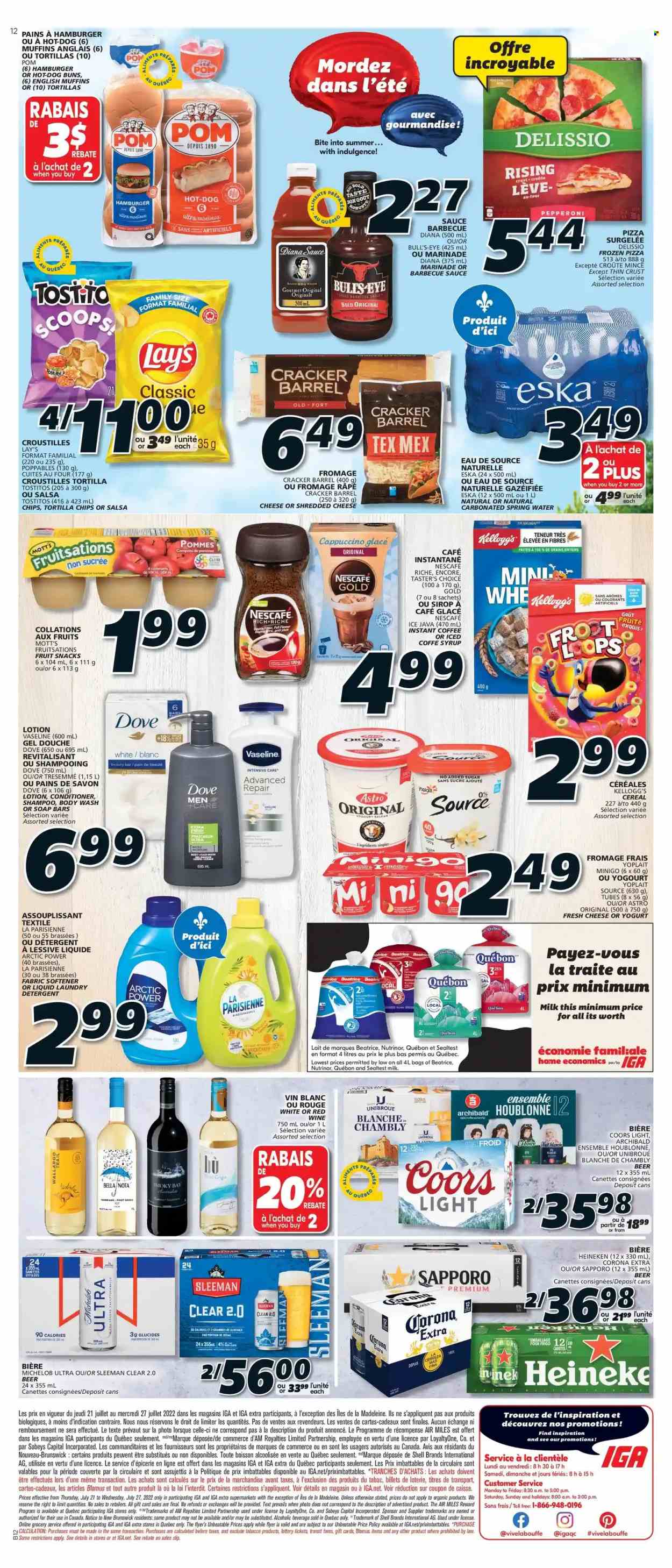 IGA flyer - July 21, 2022 - July 27, 2022. Page 2