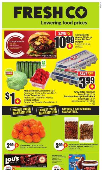 Circulaire FreshCo. - 21 Juillet 2022 - 27 Juillet 2022.