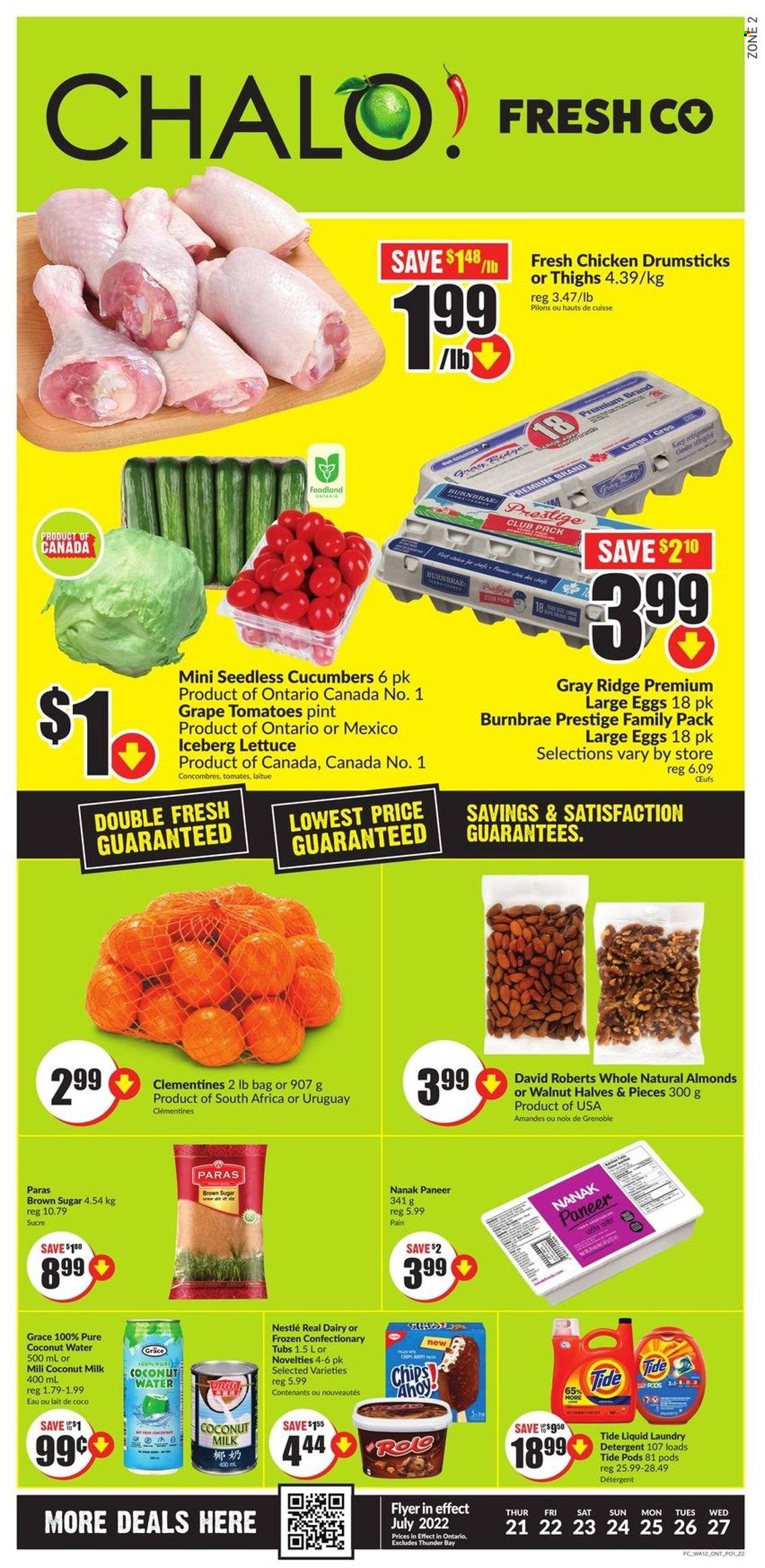 Chalo! FreshCo. flyer - July 21, 2022 - July 27, 2022. Page 1