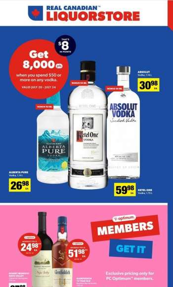 Circulaire Real Canadian Liquorstore - 20 Juillet 2022 - 24 Juillet 2022.