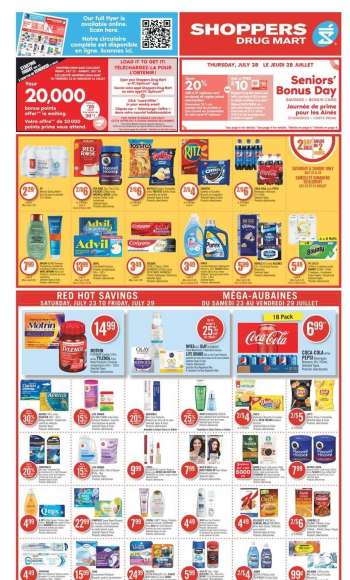 Shoppers Drug Mart Flyer - July 23, 2022 - July 29, 2022.