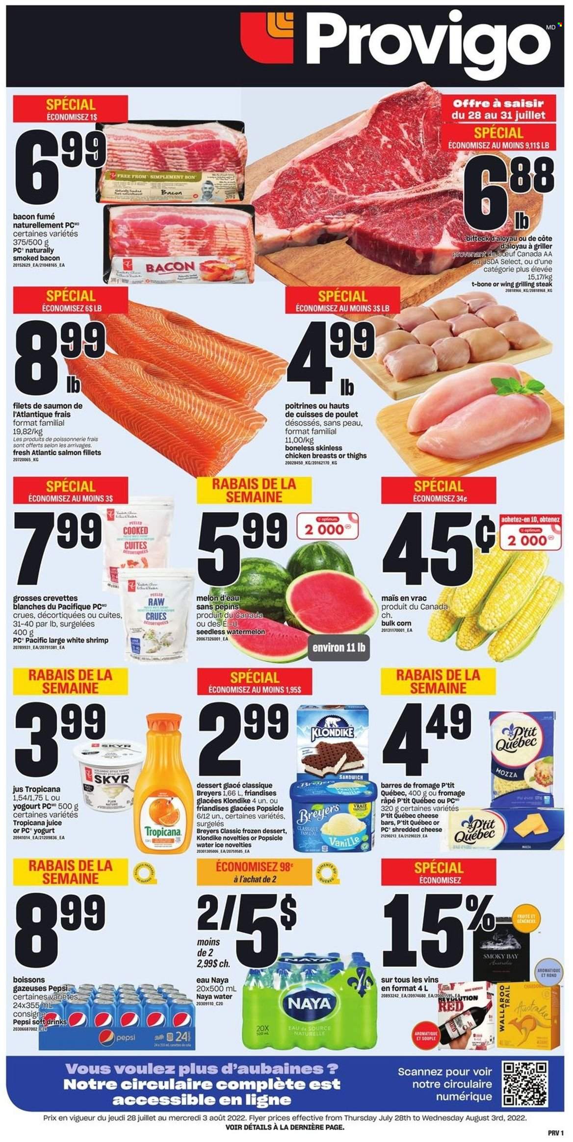 Provigo flyer - July 28, 2022 - August 03, 2022. Page 1