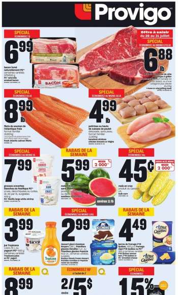 Provigo Flyer - July 28, 2022 - August 03, 2022.