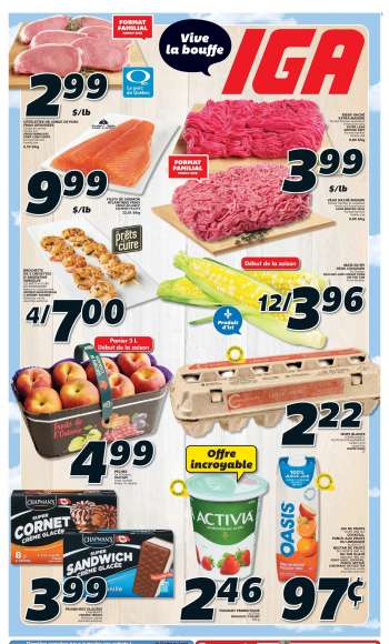 IGA Flyer - July 28, 2022 - August 03, 2022.