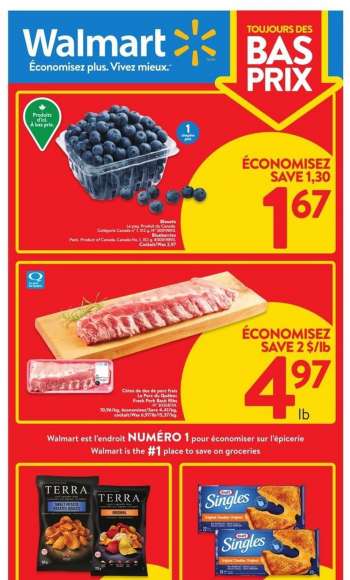 Circulaire Walmart - 28 Juillet 2022 - 03 Août 2022.
