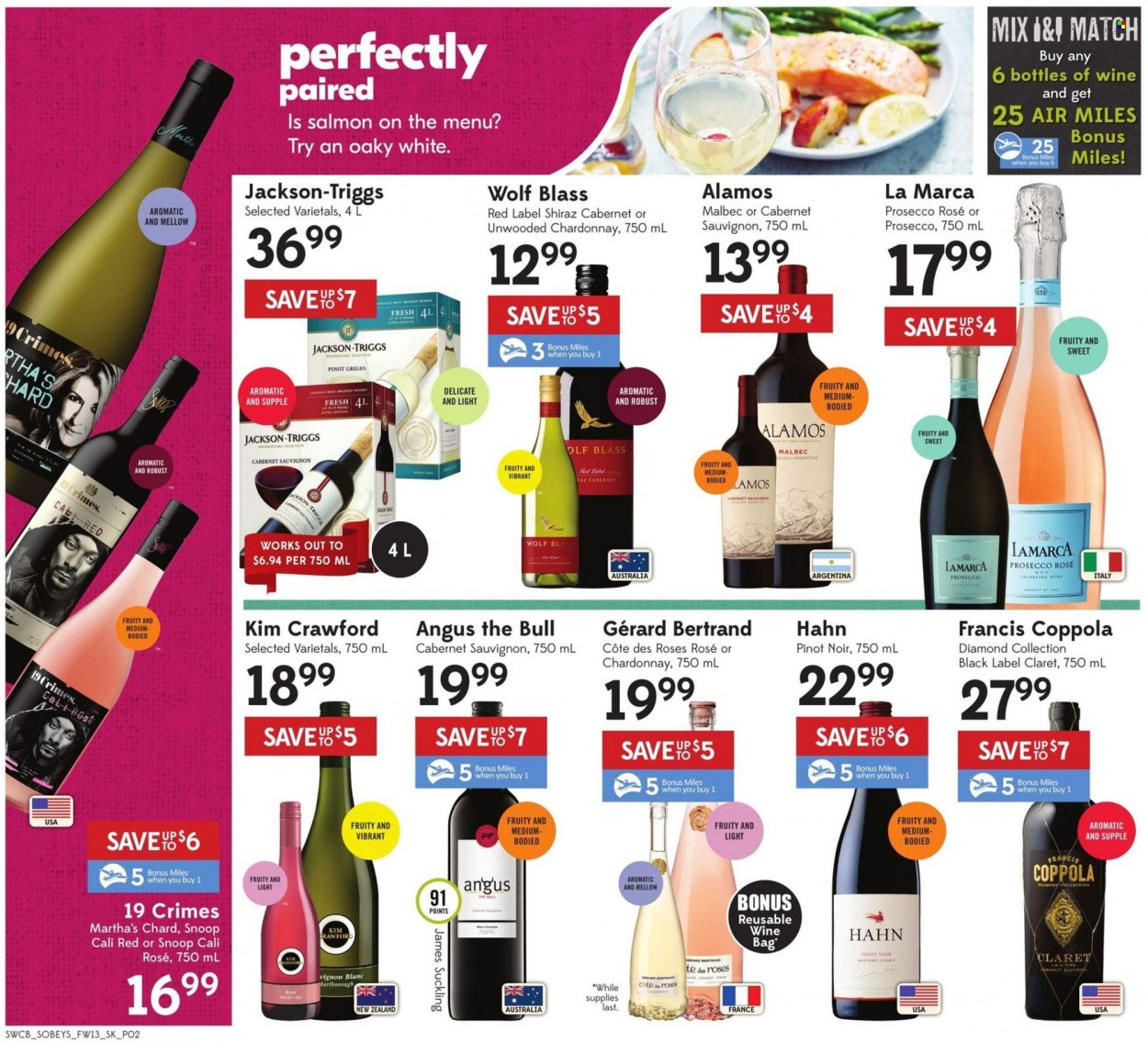 Sobeys Liquor flyer - July 28, 2022 - August 03, 2022. Page 2