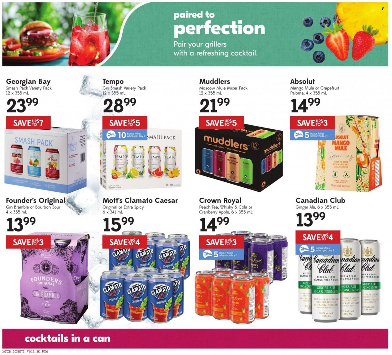 Sobeys Liquor flyer - July 28, 2022 - August 03, 2022. Page 6