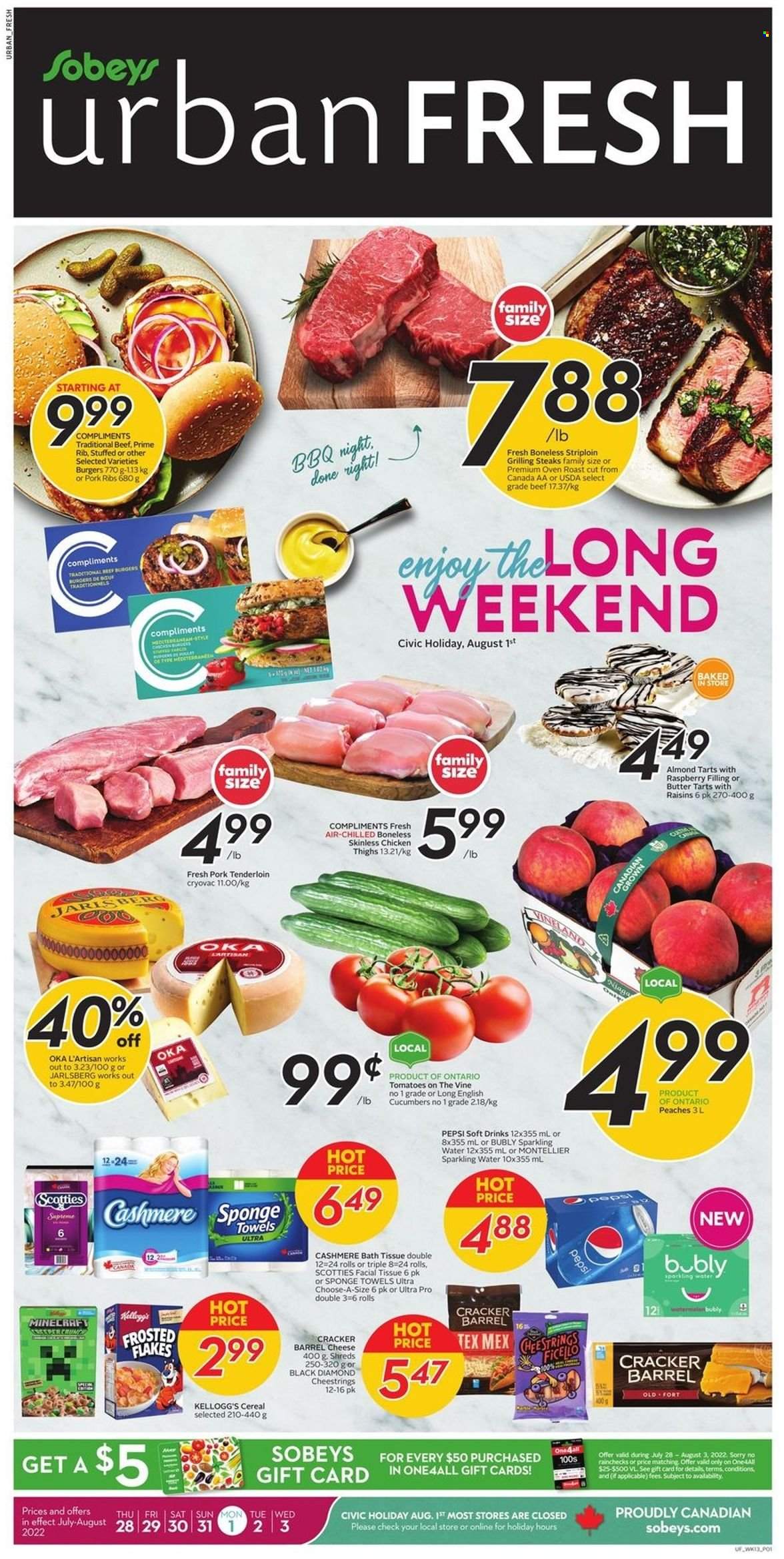 Sobeys Urban Fresh flyer - July 28, 2022 - August 03, 2022. Page 1