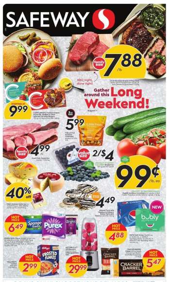 Safeway Flyer - July 28, 2022 - August 03, 2022.