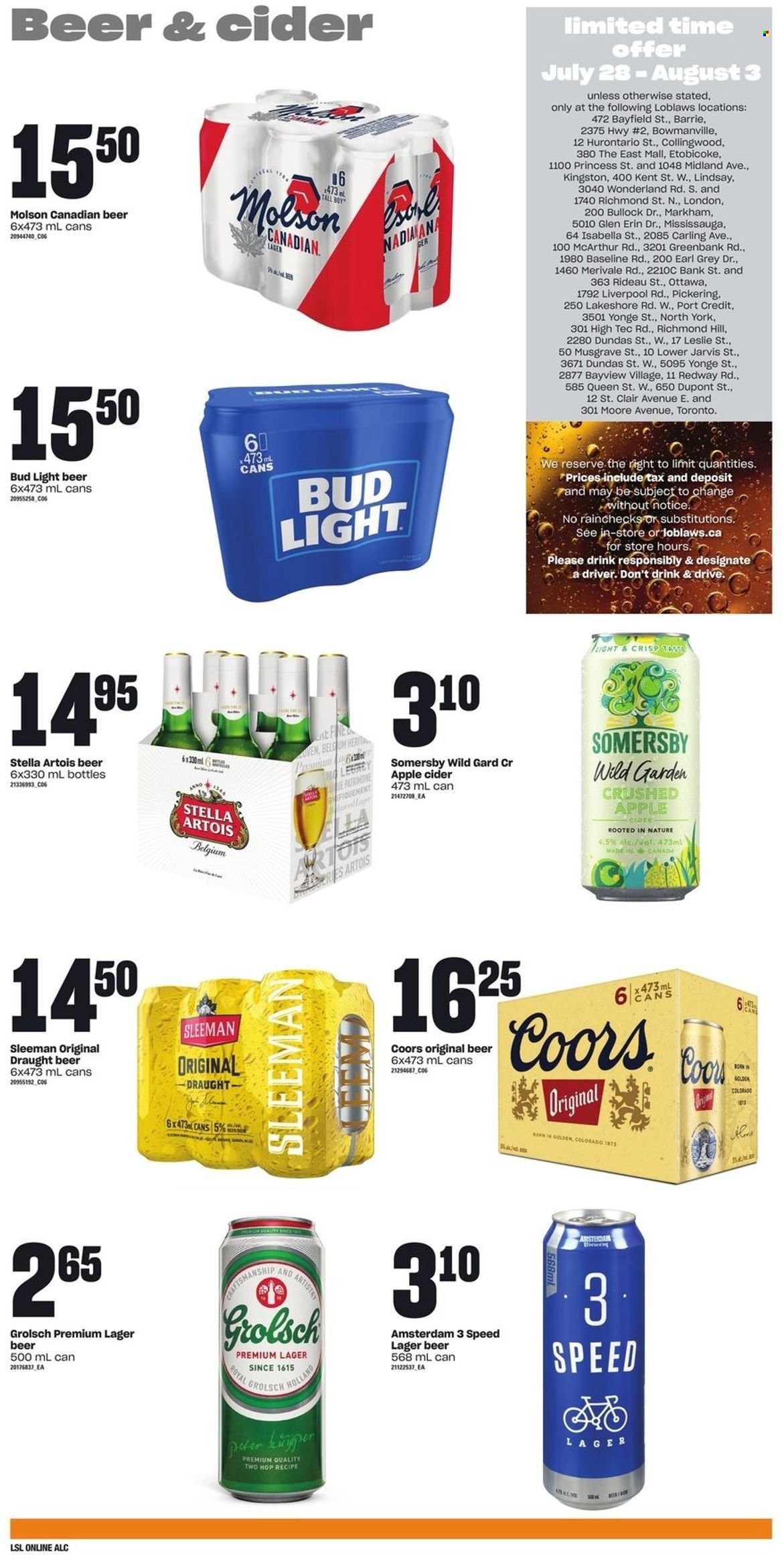 Loblaws flyer - July 28, 2022 - August 03, 2022. Page 7