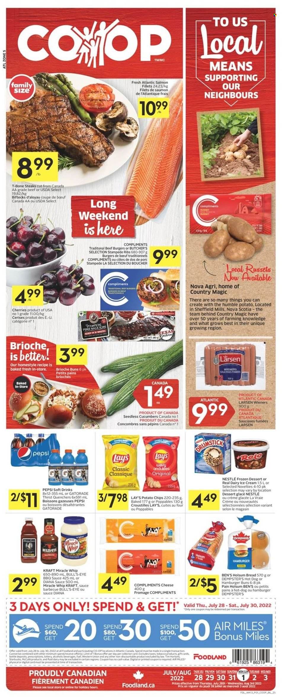 Co-op flyer - July 28, 2022 - August 03, 2022. Page 1