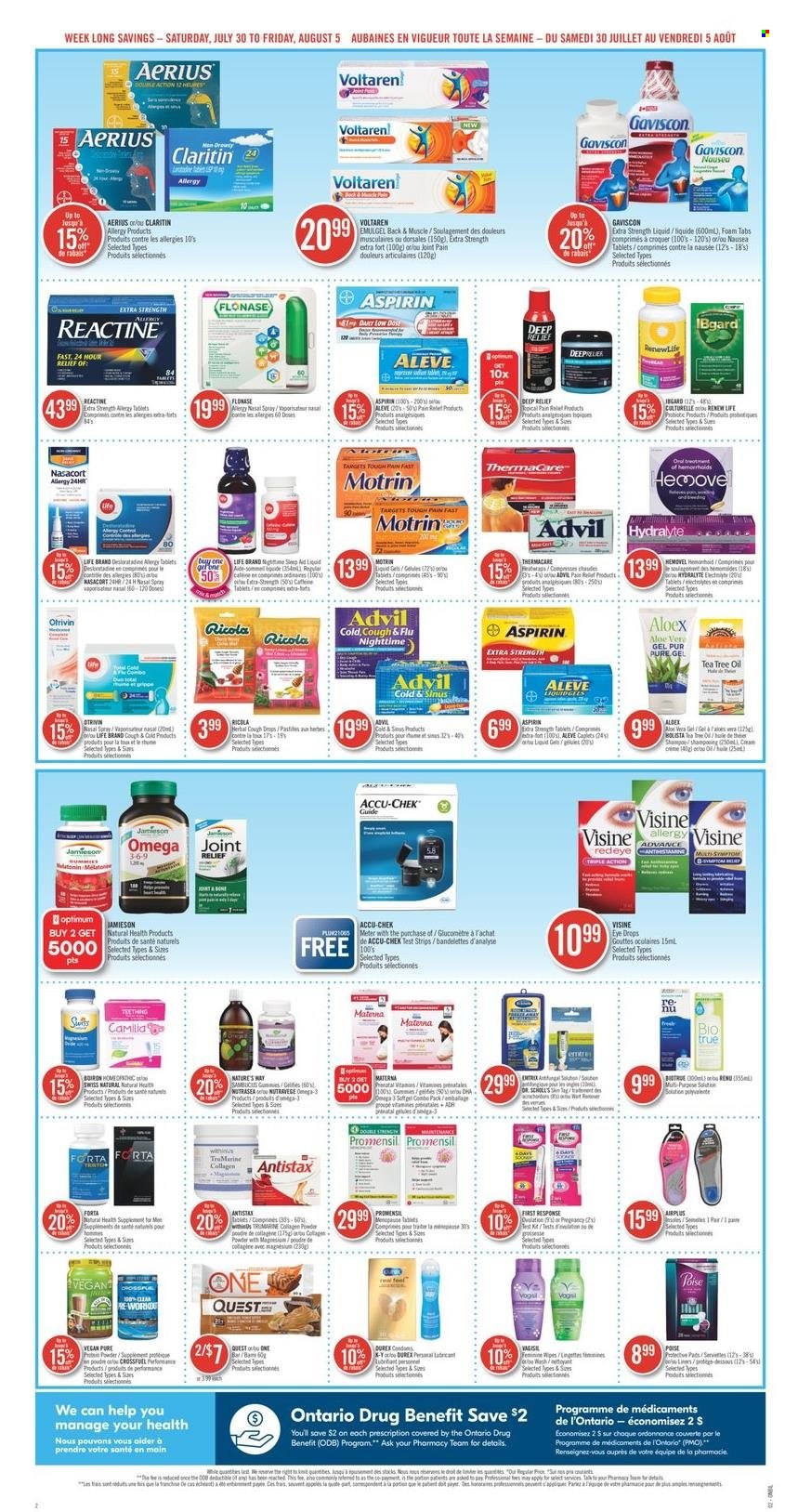Shoppers Drug Mart flyer - July 30, 2022 - August 05, 2022. Page 2