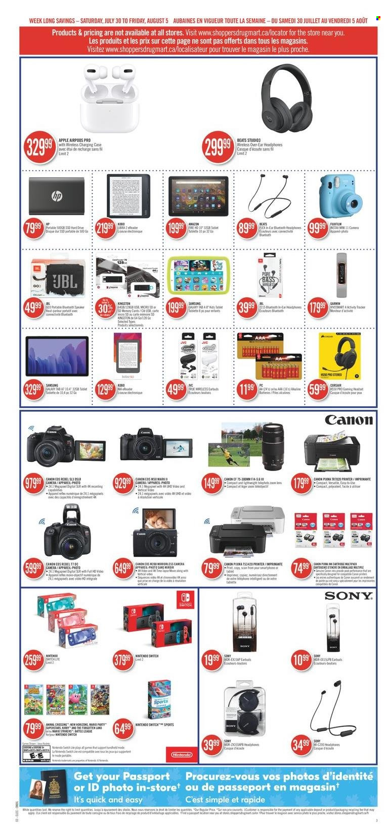 Shoppers Drug Mart flyer - July 30, 2022 - August 05, 2022. Page 4