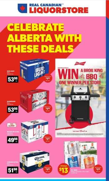 Real Canadian Liquorstore Flyer - July 27, 2022 - July 31, 2022.