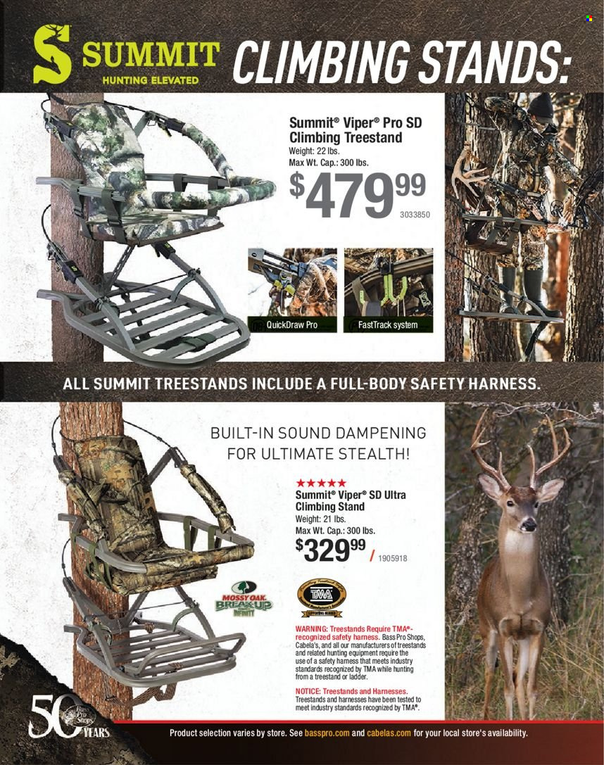 thumbnail - Bass Pro Shops Flyer - Sales products - viper, Bass Pro. Page 318.