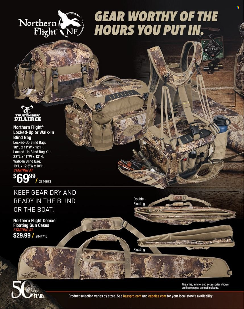 thumbnail - Bass Pro Shops Flyer - Sales products - bag, ammo. Page 442.