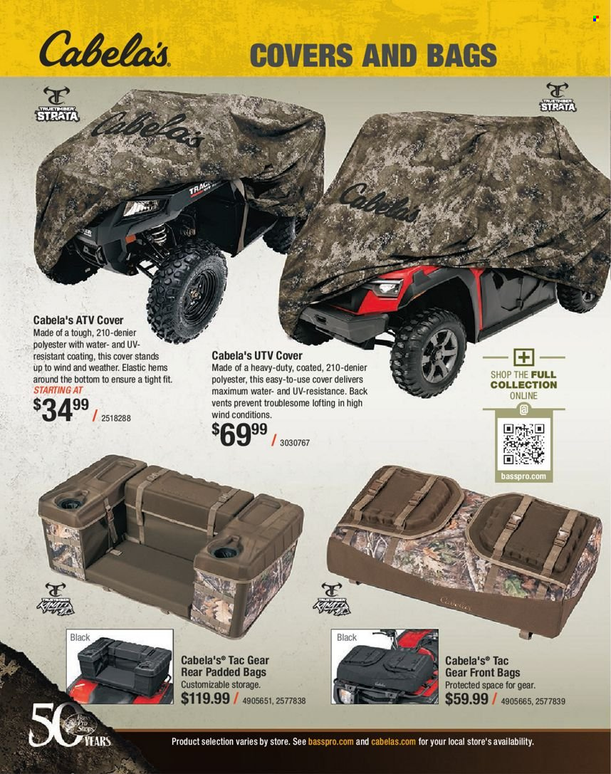 thumbnail - Bass Pro Shops Flyer - Sales products - bag. Page 460.