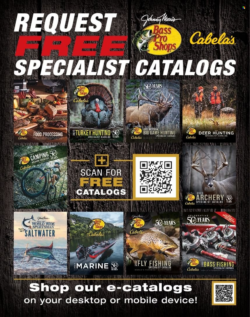 thumbnail - Bass Pro Shops Flyer - Sales products - Bass Pro. Page 599.