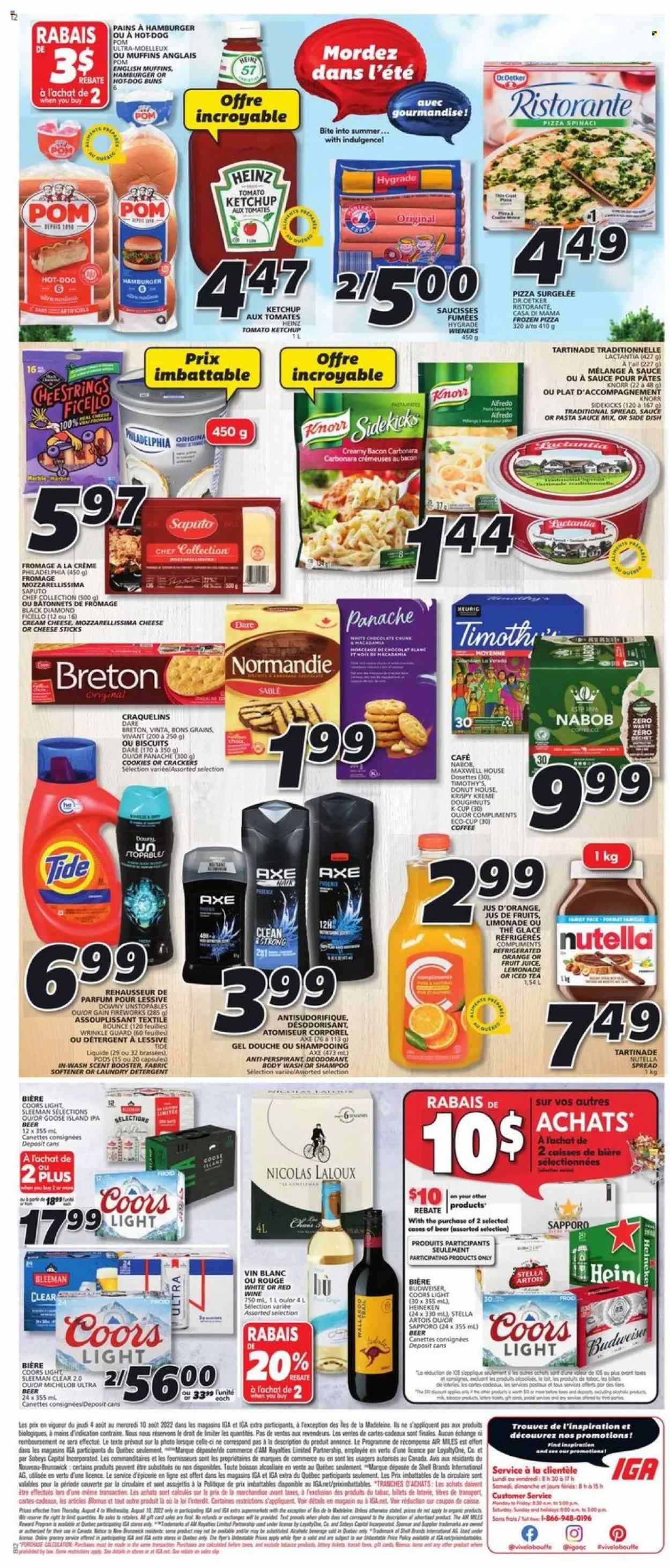 IGA flyer - August 04, 2022 - August 10, 2022. Page 2